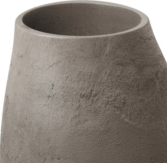 Ethick Βάζο Πλαστικό Εκρού 38x38xΥ70cm Ethick Βάζο Πλαστικό Εκρού 38x38xΥ70cm