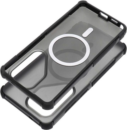 Forcell F-protect Back Cover Silicone / Plastic Black (Galaxy A27)