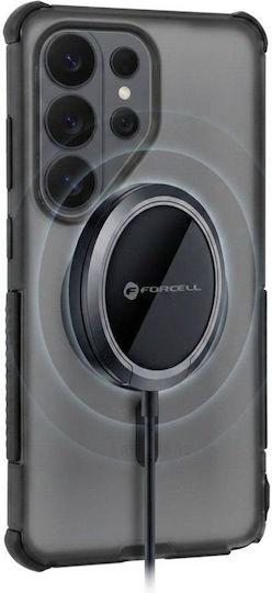 Forcell F-protect Back Cover Silicone / Plastic Black (Galaxy A27)