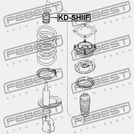 Febest Stoßdämpfer Für Kia Shuma 1997-2004