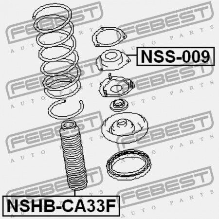 Febest Febest Nissan Erste 1 Stück Autoaufhängung