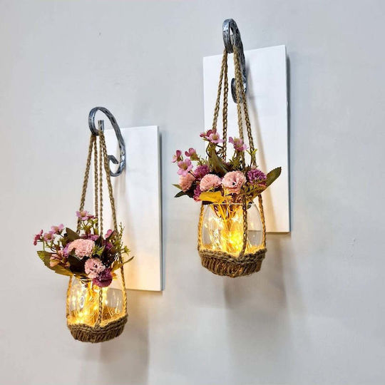 SteweHome Wall Decor Multicolour Wooden 2 Pieces