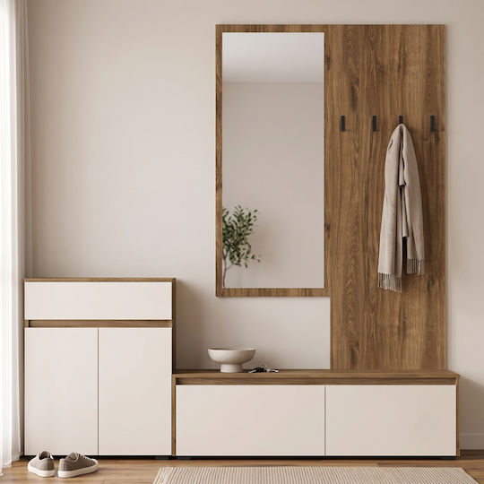 Έπιπλο Εισόδου Καρυδί 210x44.7x175εκ. Έπιπλο Εισόδου Καρυδί 210x44.7x175εκ.
