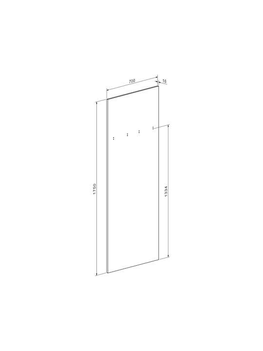 Pakketo Flurmöbel & Aufbewahrung Karydi 210x44.7x175cm