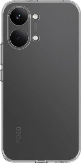 Vivid Set Back Cover Silicone / Tempered Glass Set with Tempered Glass Transparent (Poco X8 Pro Max)