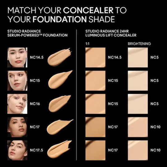 M.A.C Studio Radiance 24hr Concealer Lichid Luminous Lift 1.8ml
