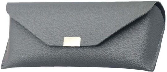Techsuit Hard Eyeglass Case with Magnetic Closure Grey