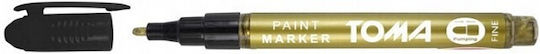 Toma Ανεξίτηλος Μαρκαδόρος Gold 1.5mm