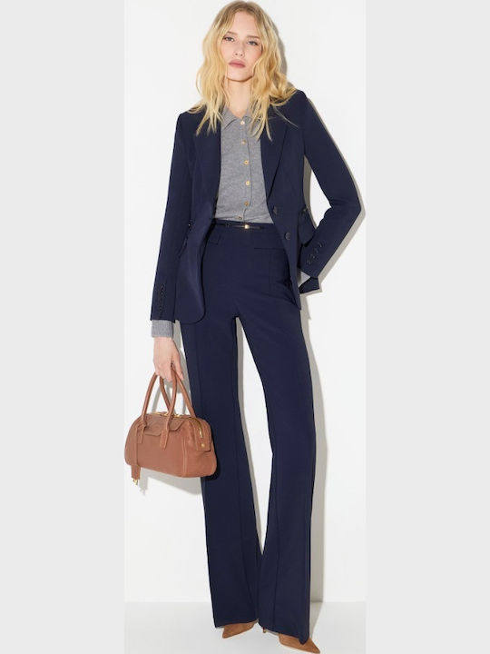 Elisabetta Franchi Women's Blazer Navy Blue