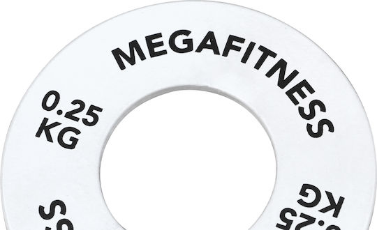 MegaFitness Δίσκος 1 x 0.25kg