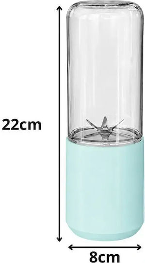 Verk Group Μπλέντερ με Πλαστική Κανάτα 400 ml Μπλε