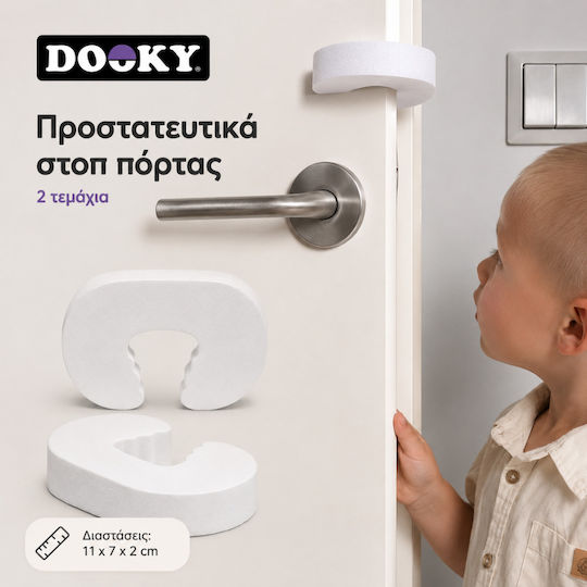 Dooky Προστατευτική Ασφάλεια Πόρτας 2τμχ