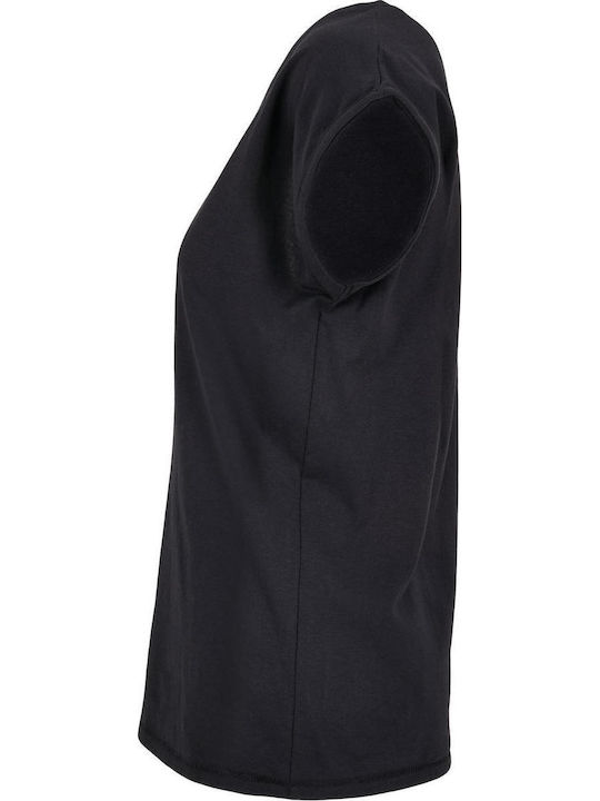 BYB Women's Promotional Short Sleeve T-Shirt Black Navy