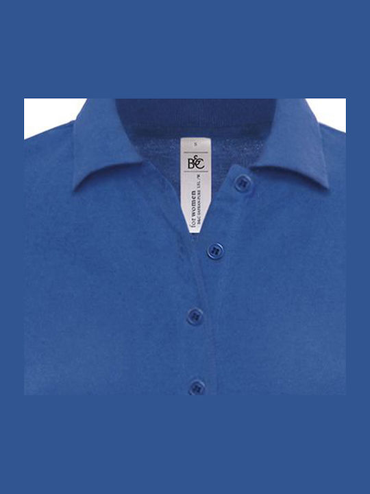 B&C Safran Pure Lsl Bluza Promoțională Pentru Femei Mânecă Lungă Royal B&C Safran Pure Lsl Bluza Promoțională Pentru Femei Mânecă Lungă Royal