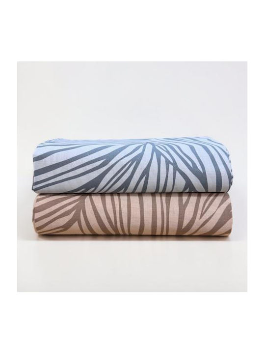 Linea Home Single Duvet Cover 160x240 Mocha