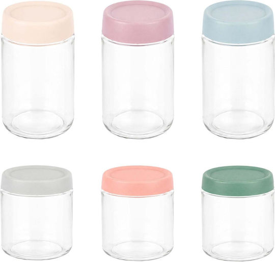Relaxdays Glass Transparent Lunch Box 350ml