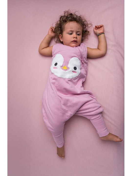 Baby Bliss Autumn Baby Sleeping Bag with Legs Pink