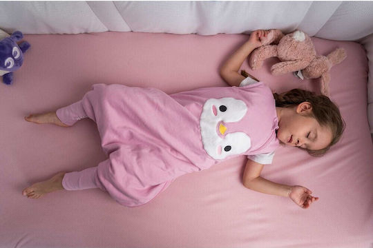 Baby Bliss Есенен Спален чувал с крачета Pink