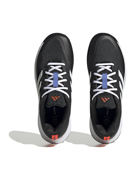 adidas Gamecourt 2.0 Men's Tennis Shoes for Hard Courts Core Black / Cloud White / Solar Red