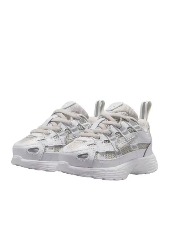 P-6000 Kids Sneakers White