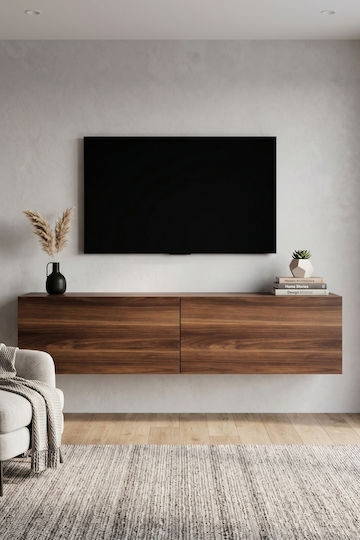 TV-Ständer Blau M120xP32xHöhe30cm
