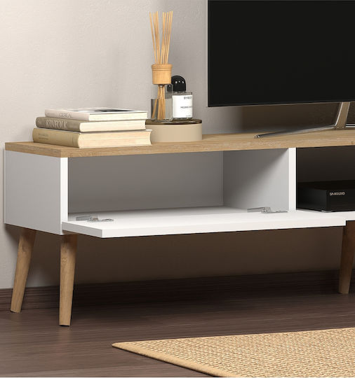 TV-Ständer Weiß M150xT32xH40cm