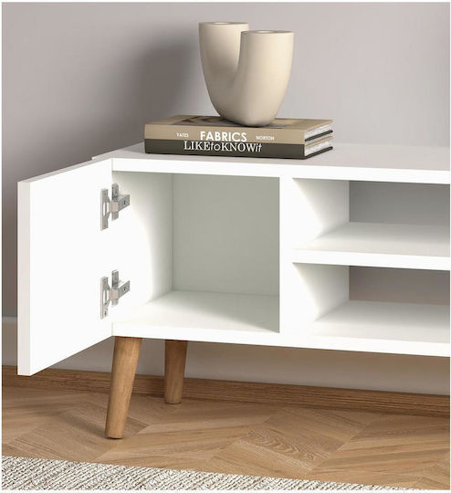 TV-Ständer Weiß M90xP30xH40cm