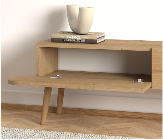 Brown TV Stand L130xD30xH40cm