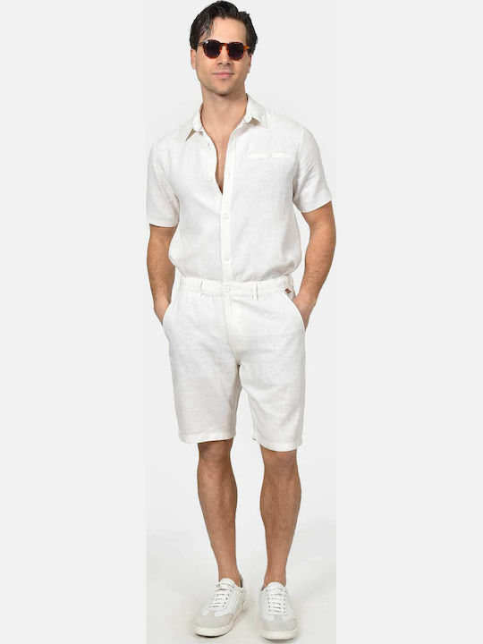 Men's Shorts Chino White