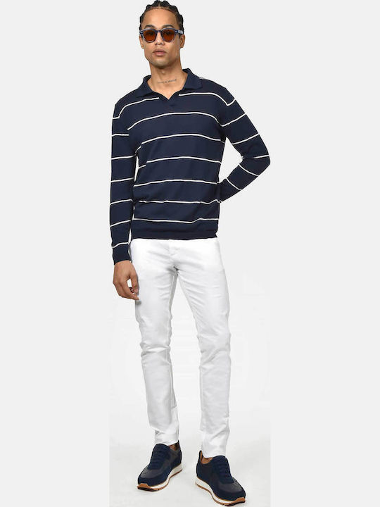 Men's Blouses Polo Navy Blue
