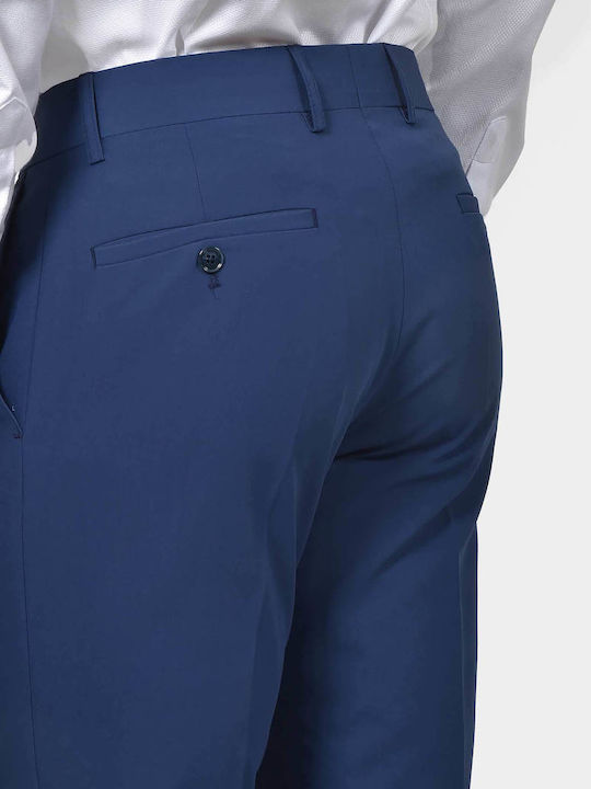 Herrenhose Elastisches Blau