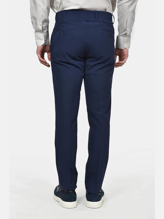 Herrenhose Elastisches Blau