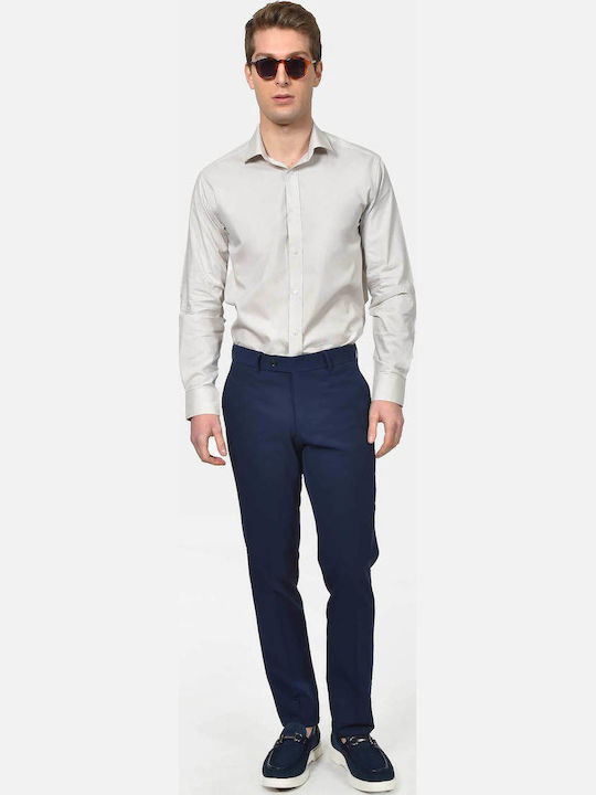 Herrenhose Elastisches Blau