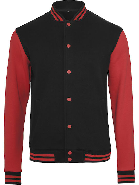 Collegiate Jacket Black/red