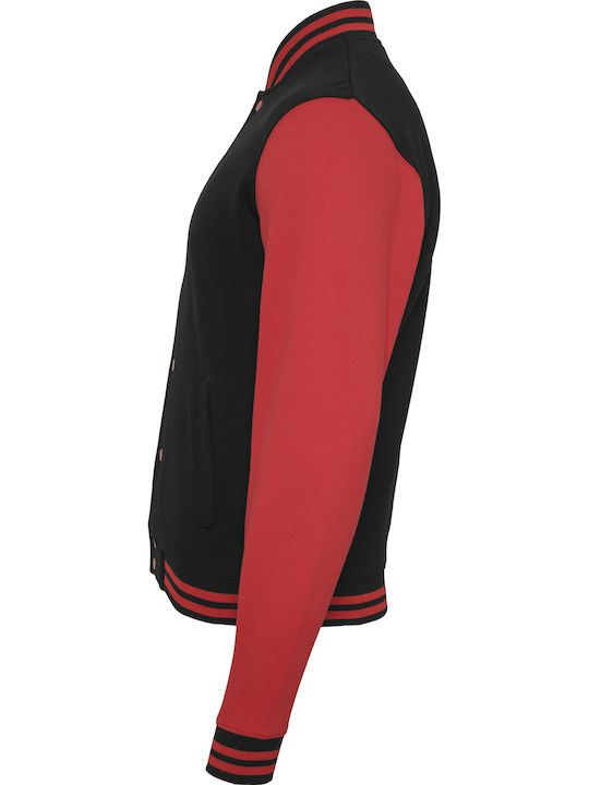 Collegiate Jacket Black/red