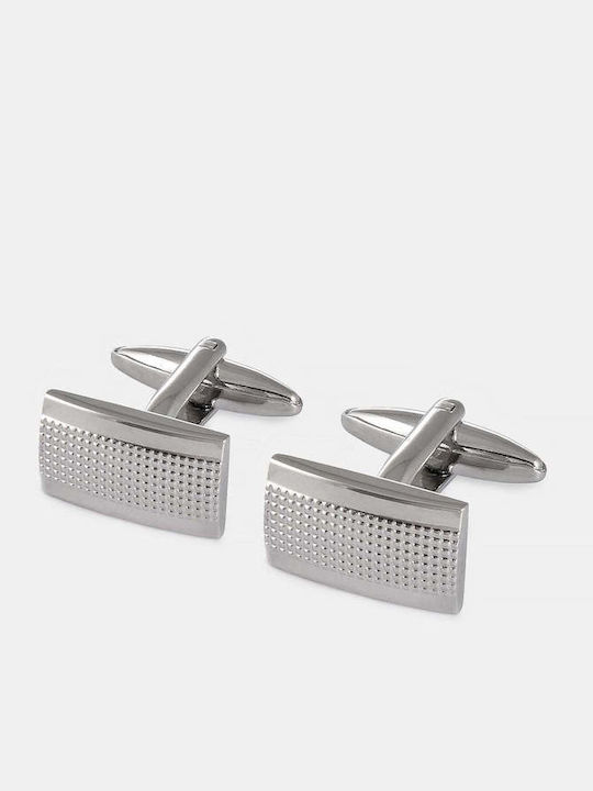 Berto Lucci Cufflinks in Silver Colour Berto Lucci Cufflinks in Silver Colour