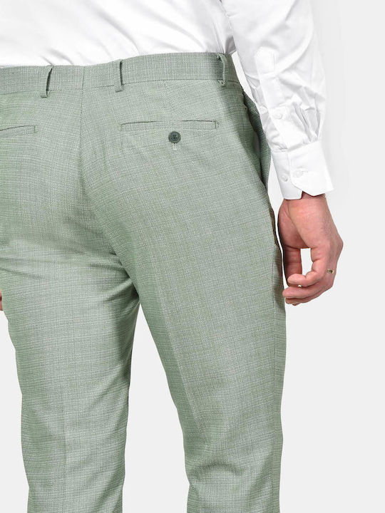 Men's Suit with Slim Fit Green
