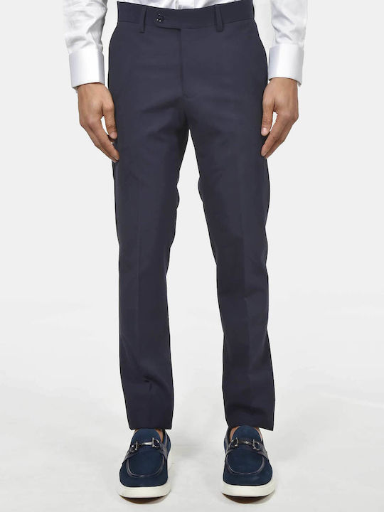 Winter Men's Suit with Regular Fit Blue
