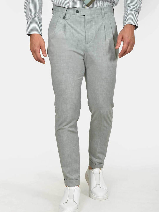 Winter Men's Suit with Vest Slim Fit Green