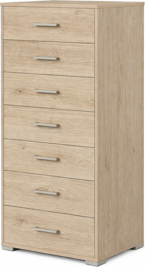 Kommode Schlafzimmer Holz Eiche 60x45x123cm