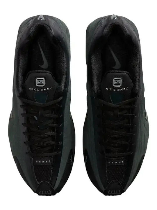Shox R4 Дамски Сникърси Черни