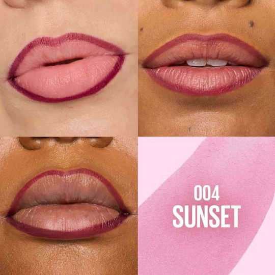 Maybelline Superstay Peel Off Молив за устни 4 Sunset