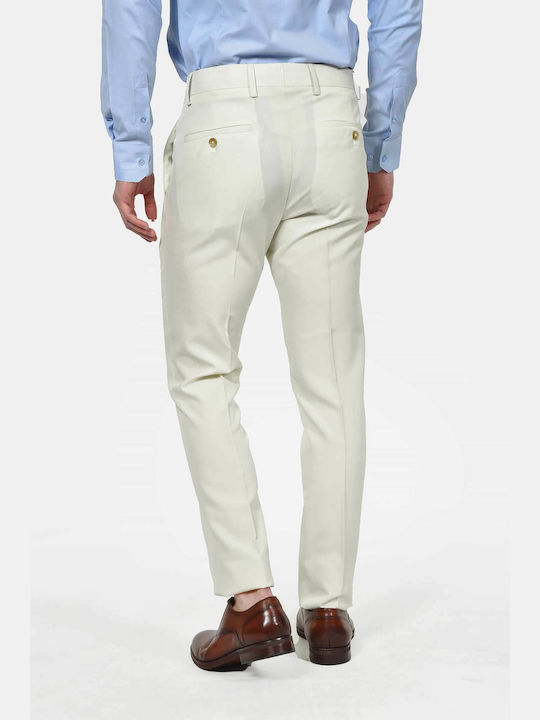 Men's Suit with Regular Fit Beige