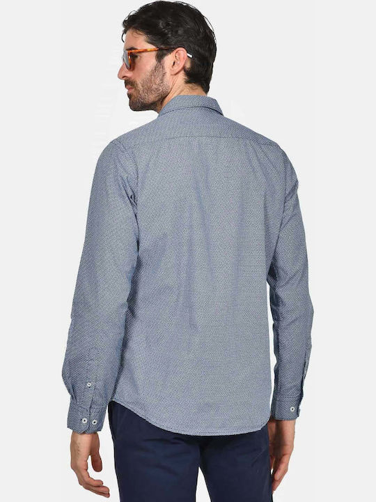 Long Sleeve Patterned Shirt