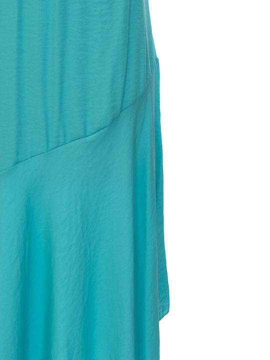 Summer Midi Dress Light Blue