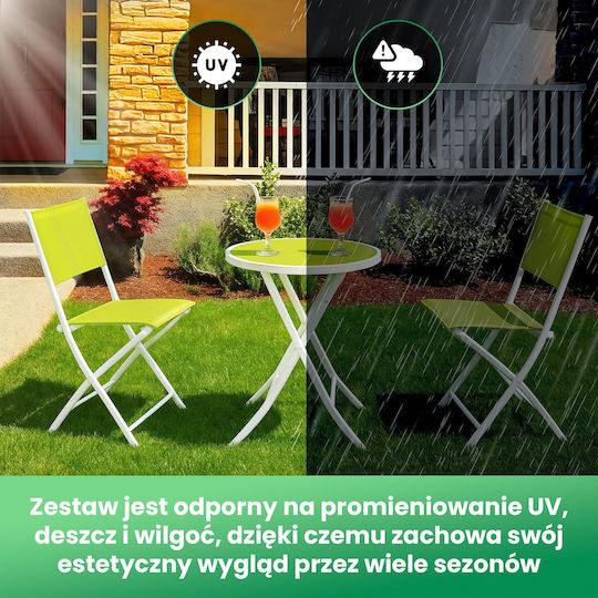 Extralink Garten- und Outdoor-Möbelsets für Speisesaal 3 Stück