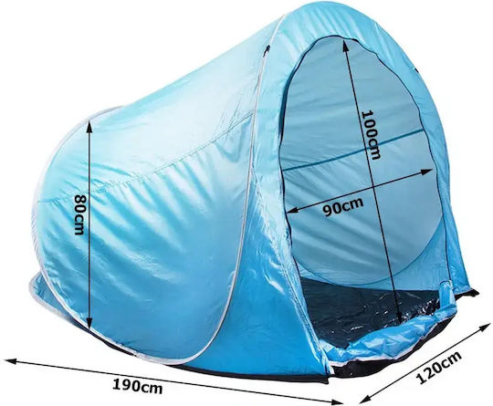 Verk Group Kinder Strandzelt Blau