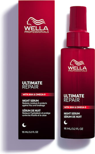 Wella Ultimate Repair Night Treatment Leave In Серум за Коса за Реконструкция 95ml
