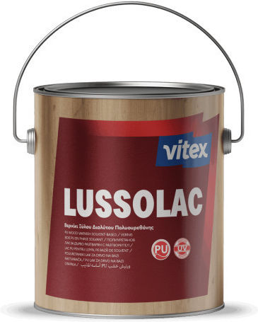 Vitex Lussolac Βερνίκι Εμποτισμού Πολυουρεθάνης Διαλύτου Μαόνι Ματ 750ml