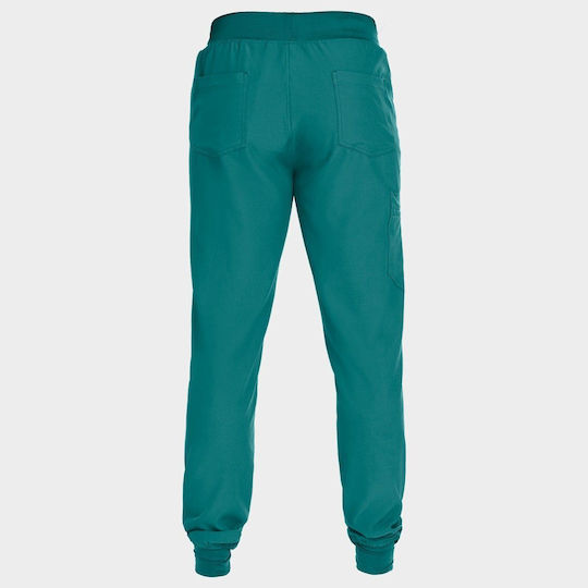 Beunique Unisex Medizinische Hosen Türkis